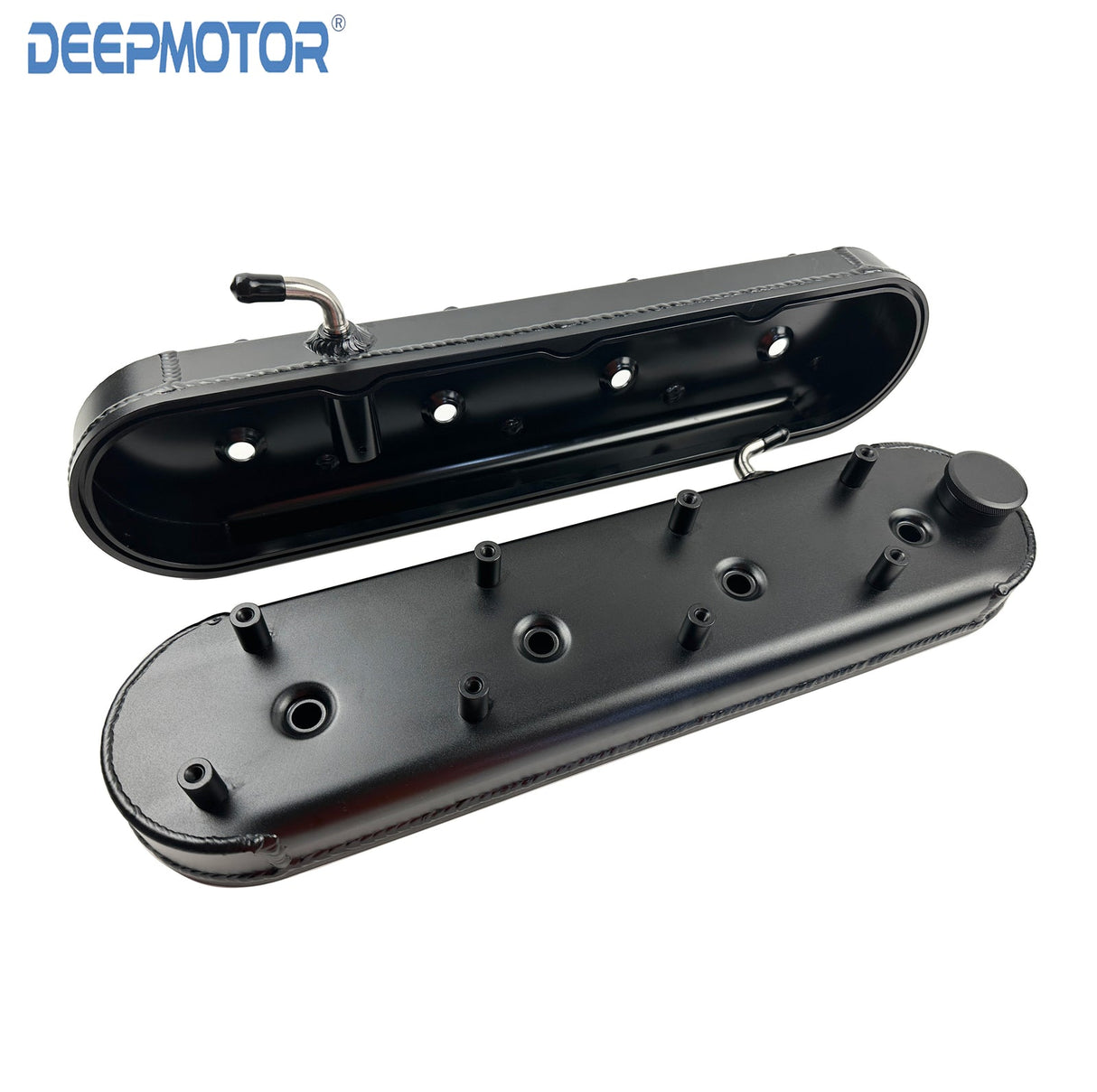 LS Fabricated Valve Covers with Coil Mounts Baffle for LS1 LS2 LS3 LS6 5.3 6.0