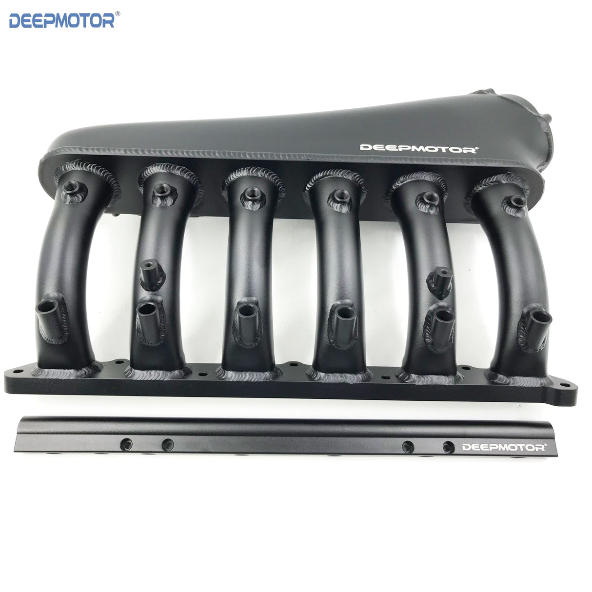 Front Facing Intake Manifold kit for BMW N54 3.0L 135i 335i 335xi 535i Black