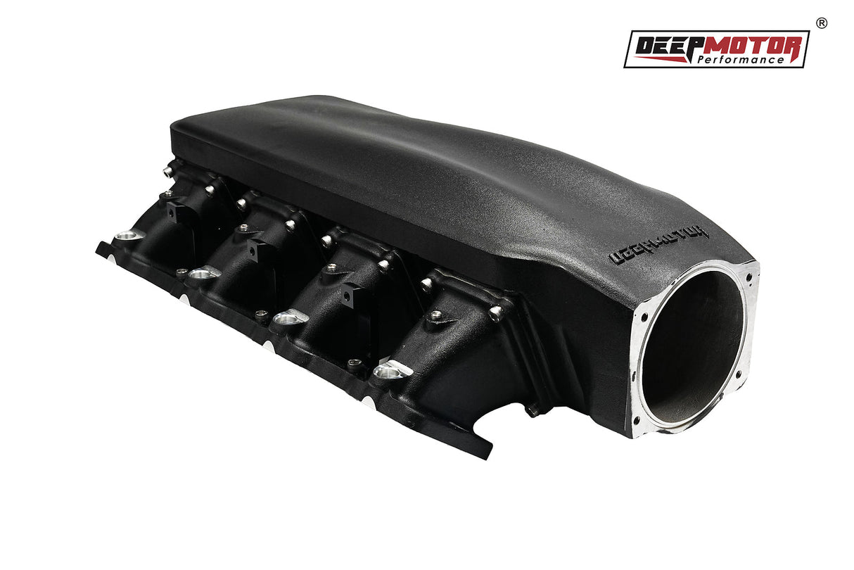 Deepmotor LS3 L92 102mm Casting Bolted Intake Manifold with Fuel Rails Black