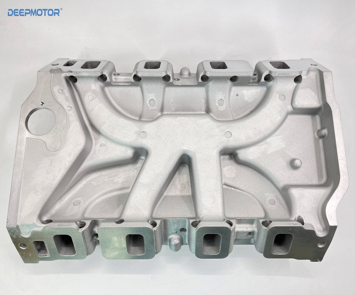 Deepmotor Aluminum Square Bore Dual Plane Intake Manifold for Ford 332 428 FE