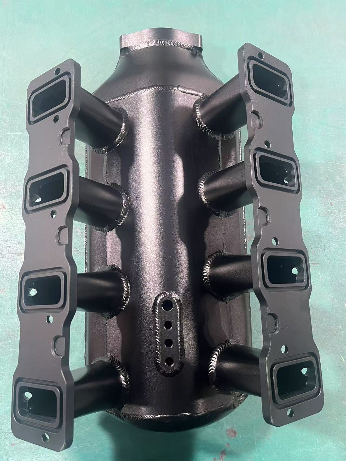 LS3 L92 102mm Low Profile Gen II Intake Manifold 9.65L Big Volume +Fuel Rail BLK
