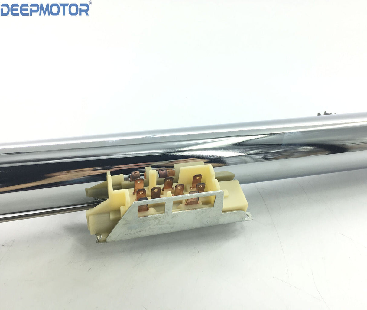 32" Floor Shift Tilt Steering Column with Ignition Keys & Steering Wheel Adapter