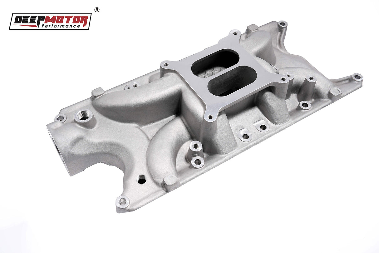 Deepmotor SBF Intake Manifold for Small Block Ford SBF 260 289 302 Dual Plane