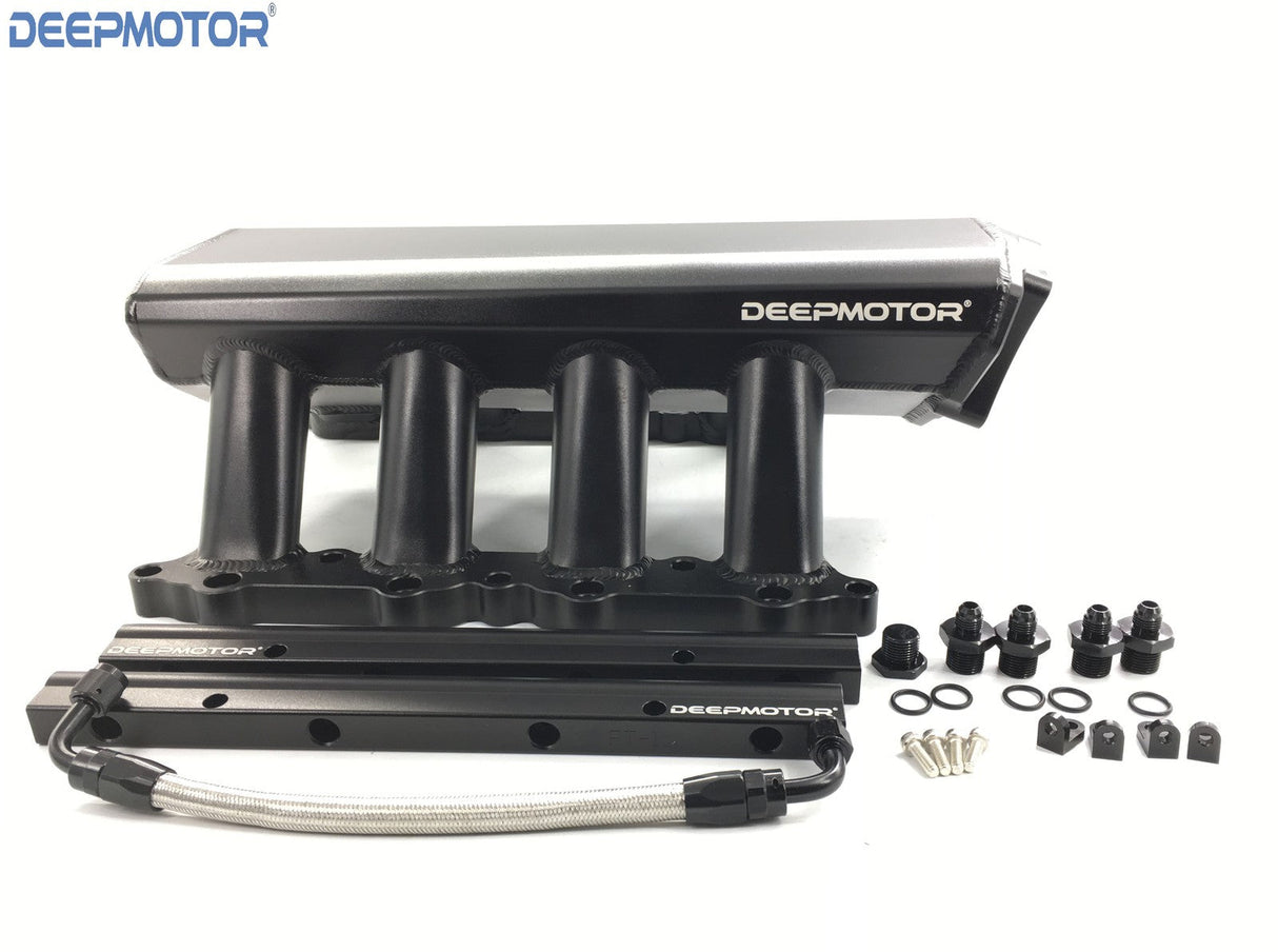 90mm Intake Manifold for 2011-2023 Ford 5.0L Coyote 2011-2020 F-150 Black