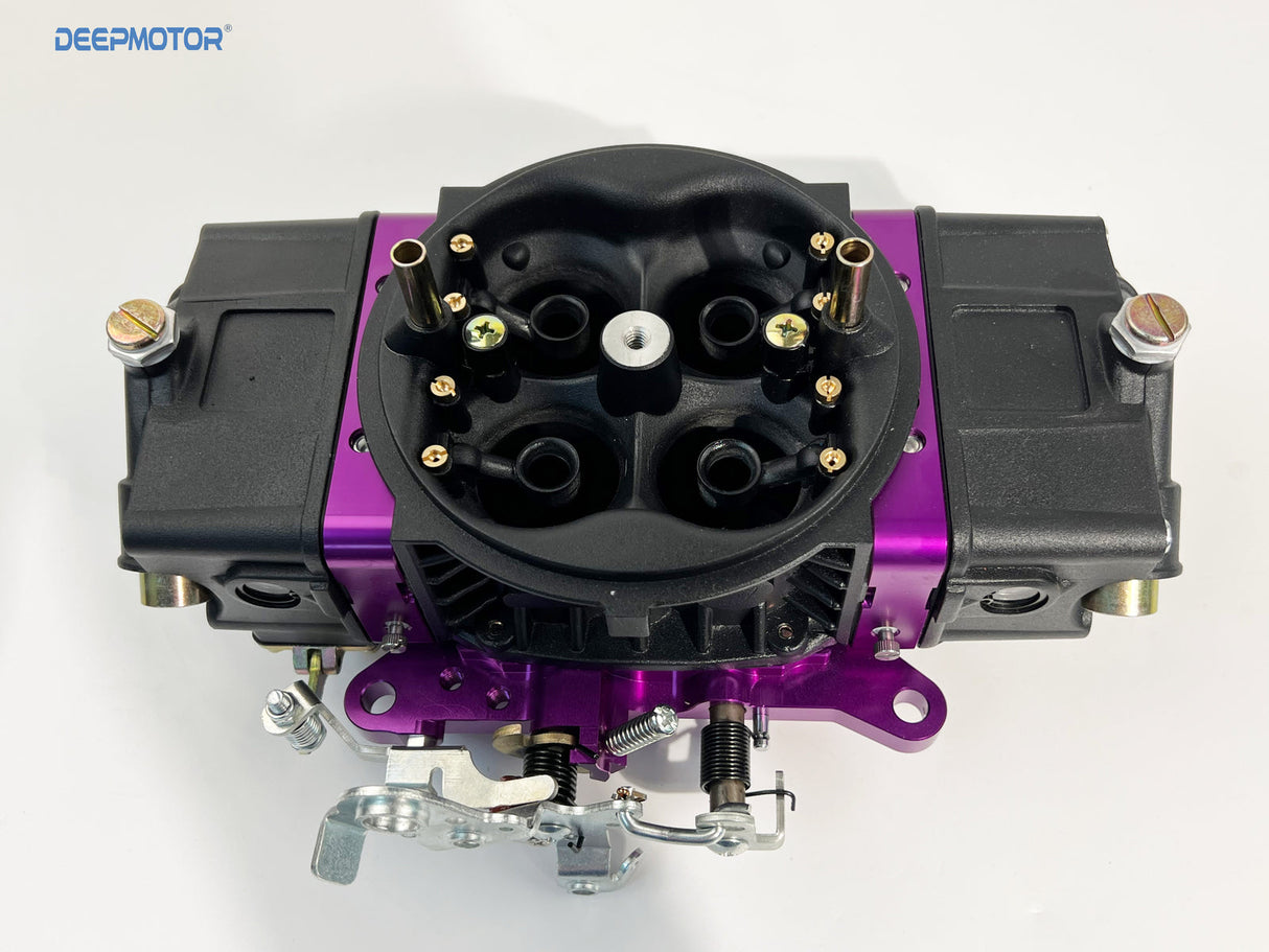 Deepmotor Aluminum 750 CFM Carburetor Double Pumper Mechanical Secondary 4150