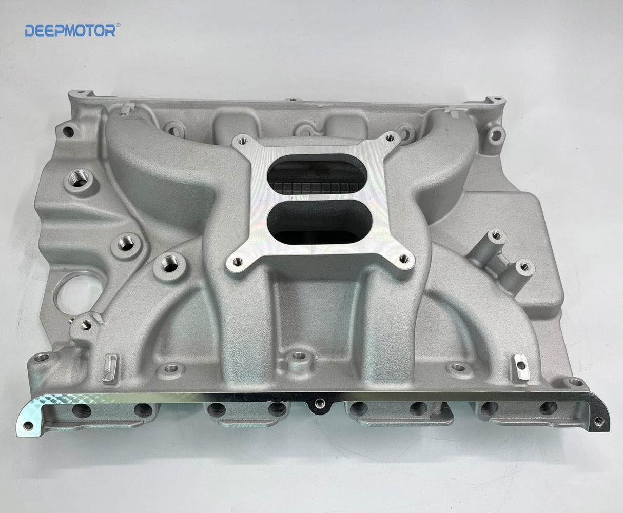 Deepmotor Aluminum Square Bore Dual Plane Intake Manifold for Ford 332 428 FE