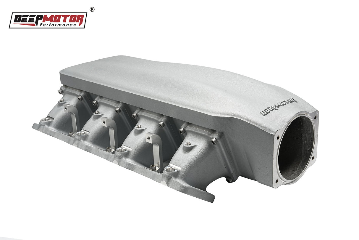 Deepmotor LS3 L92 102mm Casting Bolted Intake Manifold with Fuel Rails Silver