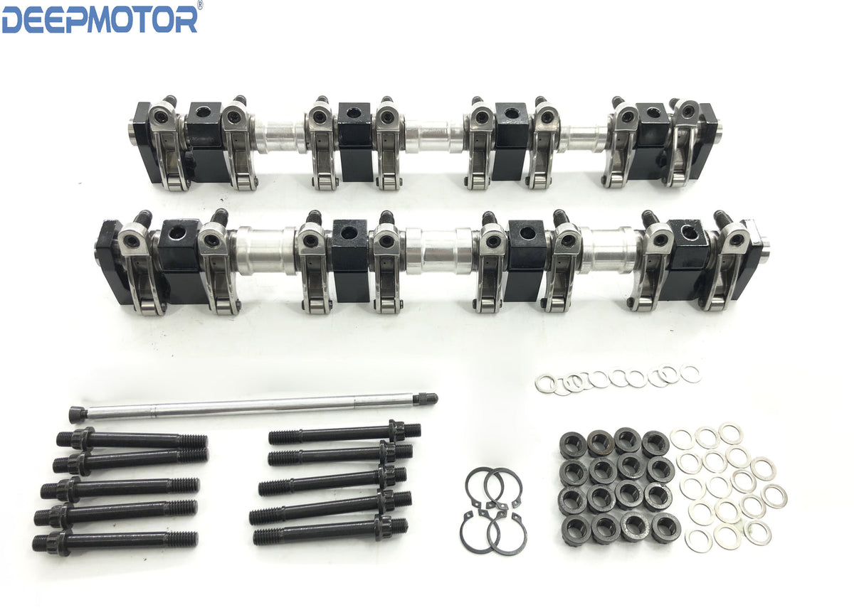 Deepmotor Ford FE 390 427 428 Shaft Mount 1.76 Ratio Stainless Steel Rocker Arms