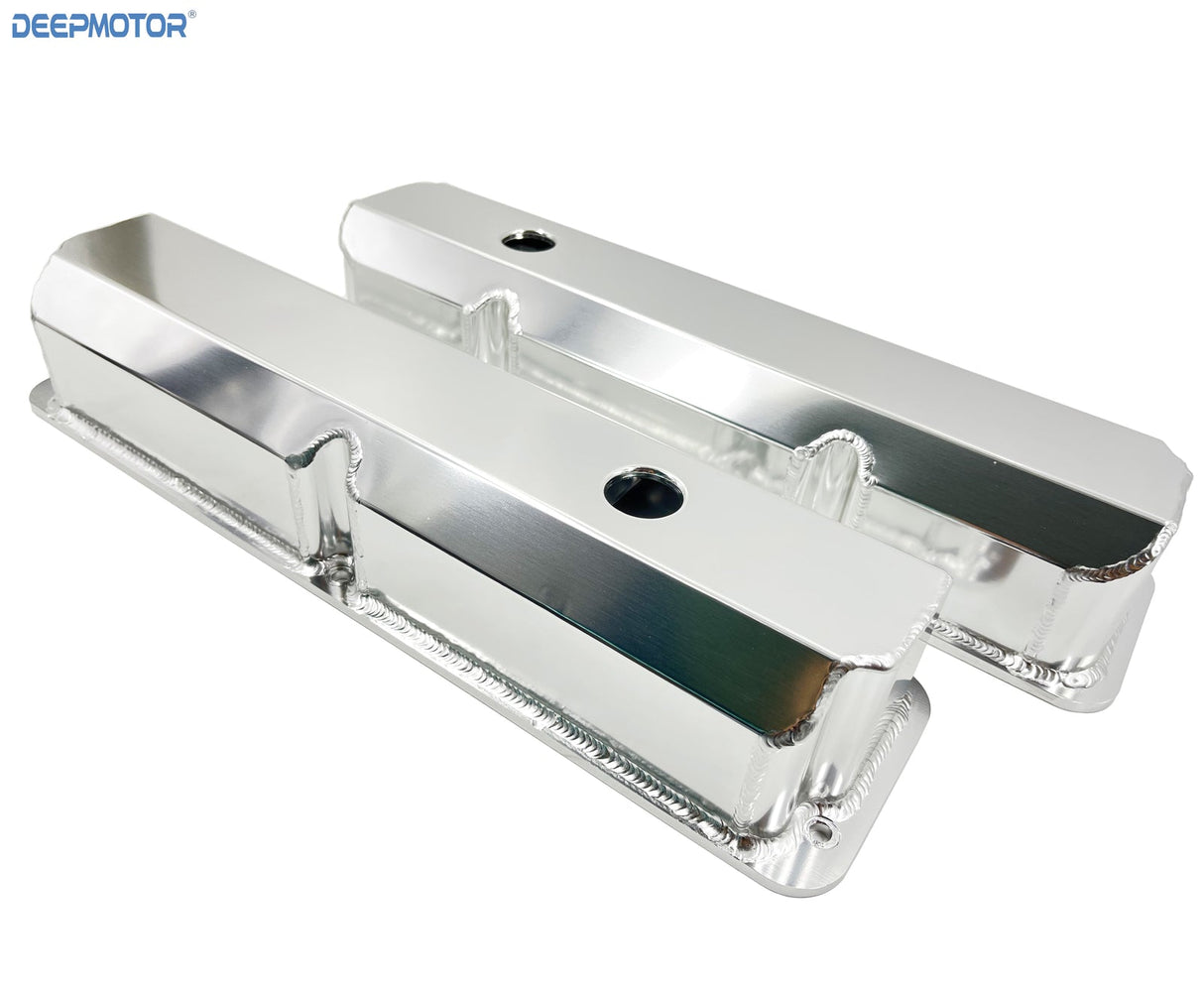 Deepmotor Tall Fabricated Valve Cover for Ford FE w/breather grommet
