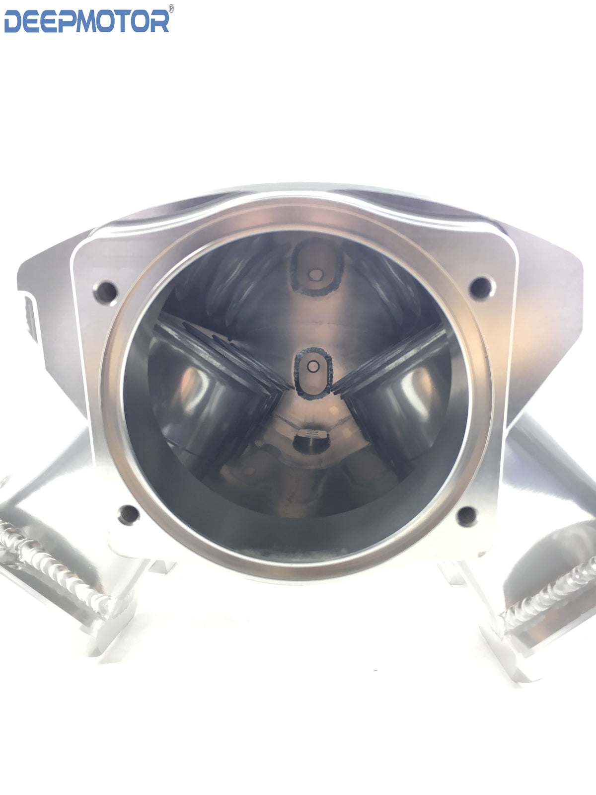 Fabricated Low Profile 102mm LS3 L92 Intake Manifold w/MAP Sensor Port Fuel Rail