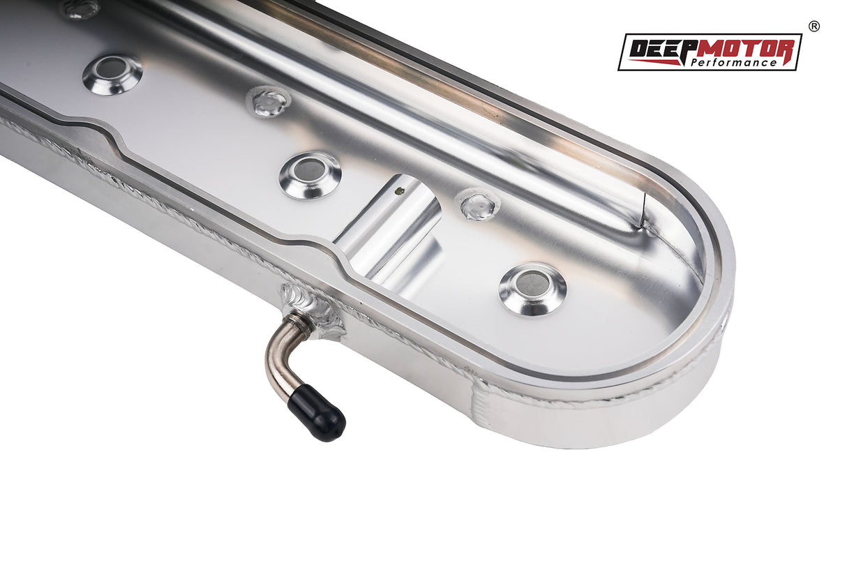 LS Fabricated Valve Covers with Baffle Coil Mounts for LS1 LS2 LS3 LS6 5.3 6.0