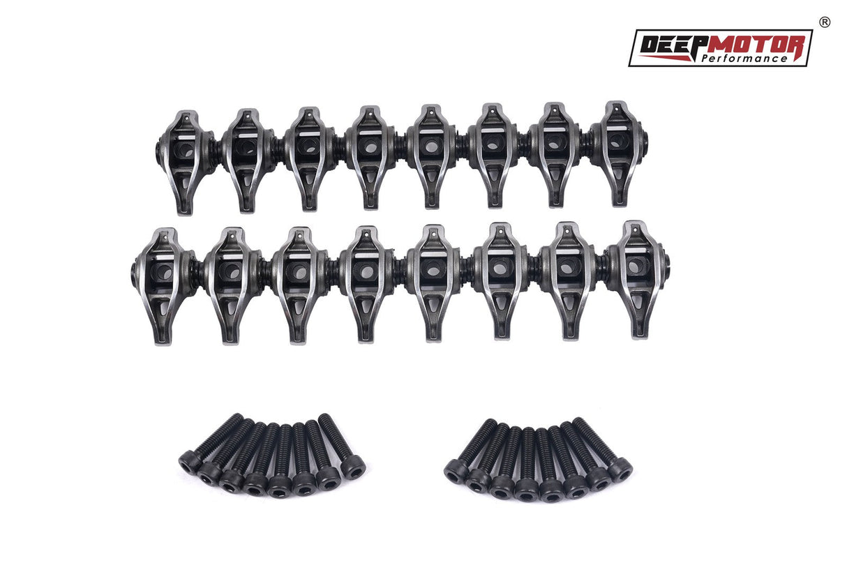 Deepmotor Rocker Arms with Upgraded Trunion Kit for Gen V LT1 L83 L86 LT4 2014+