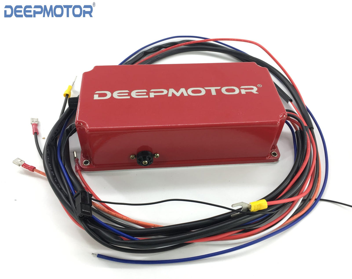 Deepmotor Billet Distributor Ignition Box Coil for Ford SBF 351 Cleveland 351C