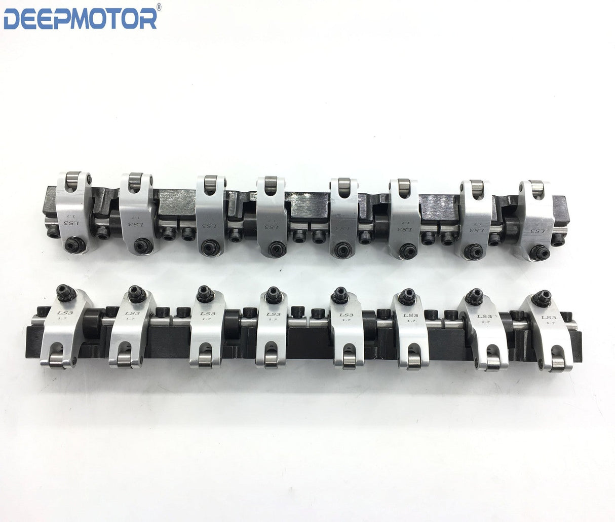 Deepmotor LS3 L92 2024-T6 Aluminum 1.7 Ratio Shaft Mount Roller Rocker Arms Set