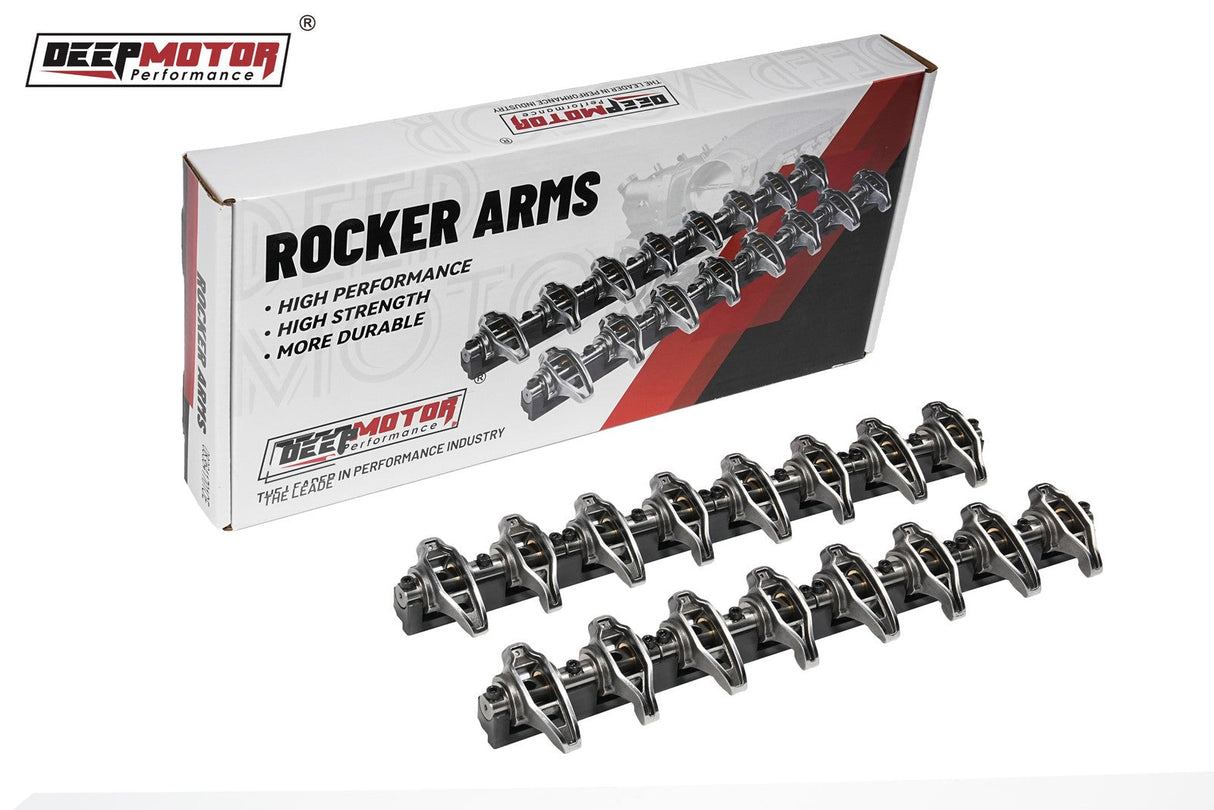 1.7 Ratio Shaft Mount Rocker Arm with Upgraded Trunion Kit Installed for LS3 L92