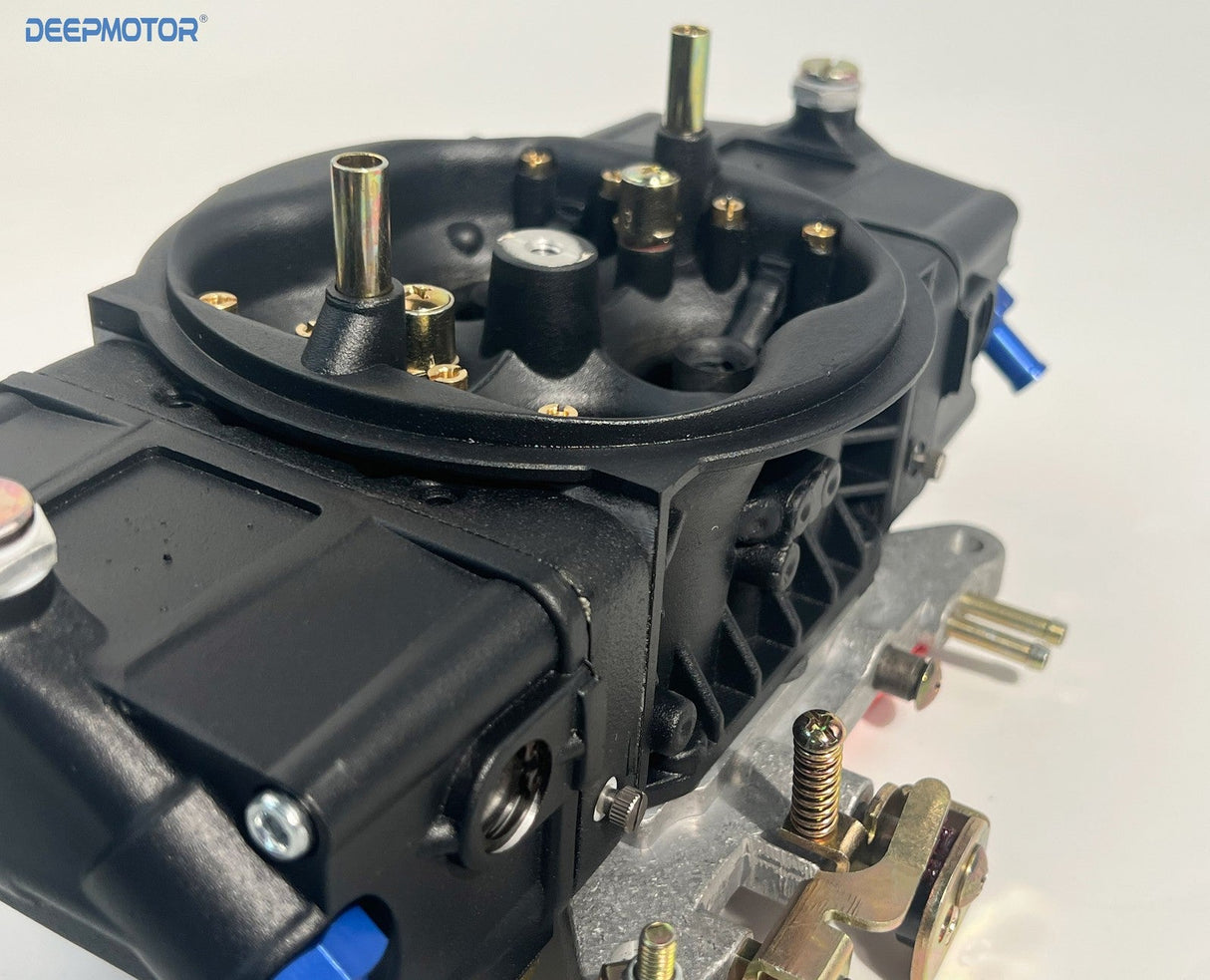 Deepmotor Aluminum 850 CFM Carburetor Double Pumper Mechanical Secondary 4150