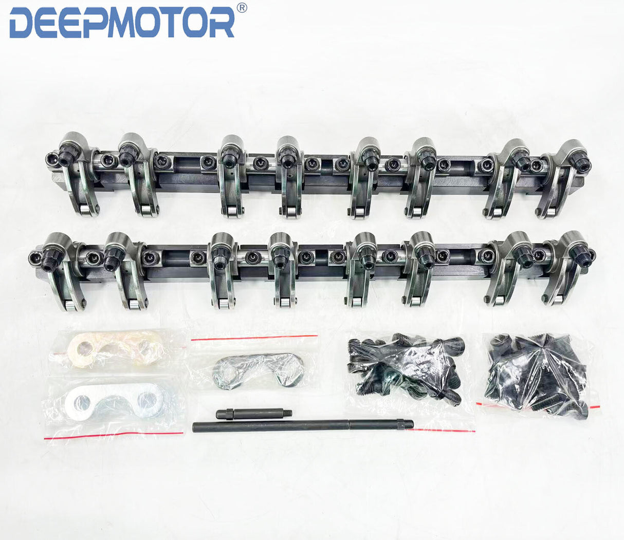 Stainless Steel 1.6 Ratio Shaft Mount Roller Rocker Arms for Chevy SBC 350 400