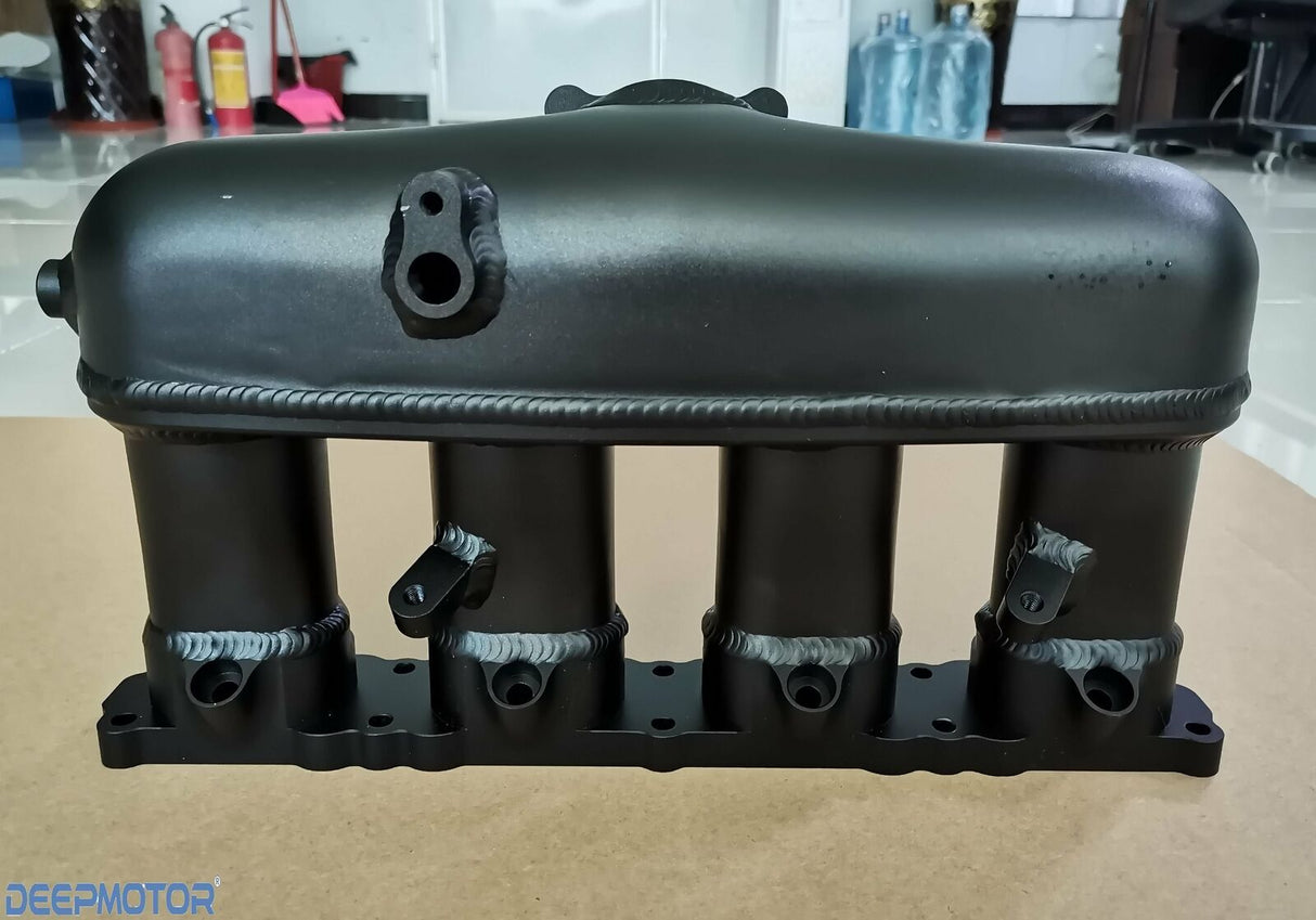 Aluminum Intake Manifold for EA888 (Gen III) VW 2.0T W/Methanol 1/8'' NPT Black