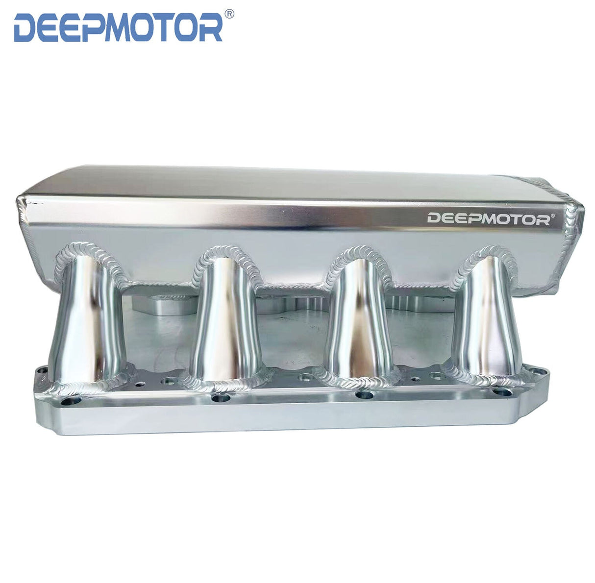 Deepmotor Intake Manifold Fuel Rail Kit for Nissan 5.6 V8 VK56DE Silver