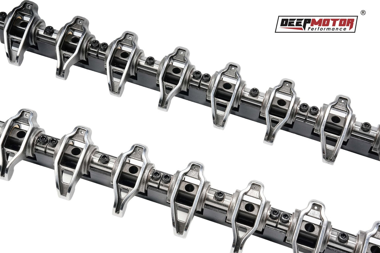 1.7 Ratio Shaft Mount Rocker Arm with Upgraded Trunion Kit Installed for LS3 L92