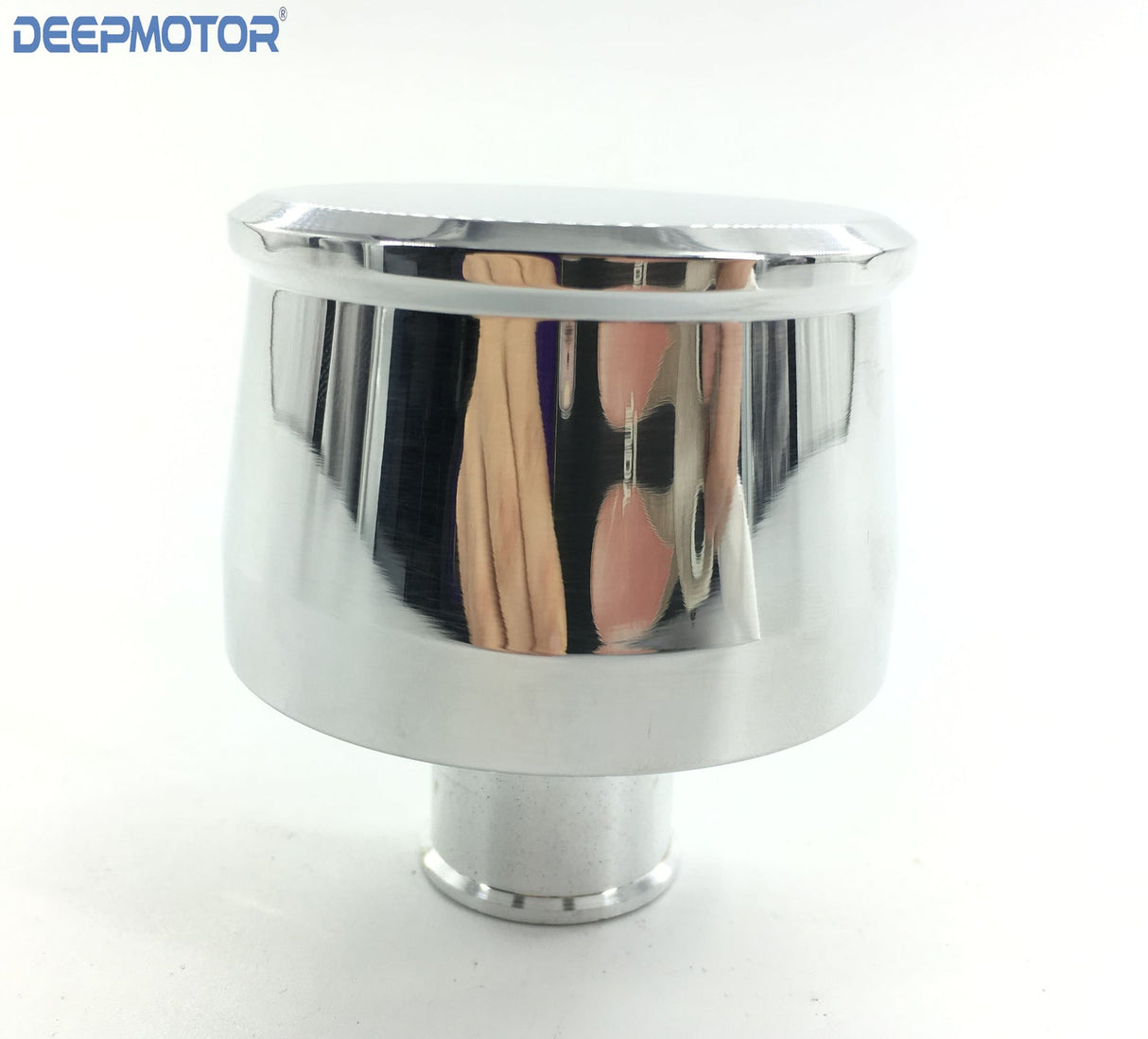 Billet Aluminum Round Oil Breather Cap Push-In Style Valve Cover Polished