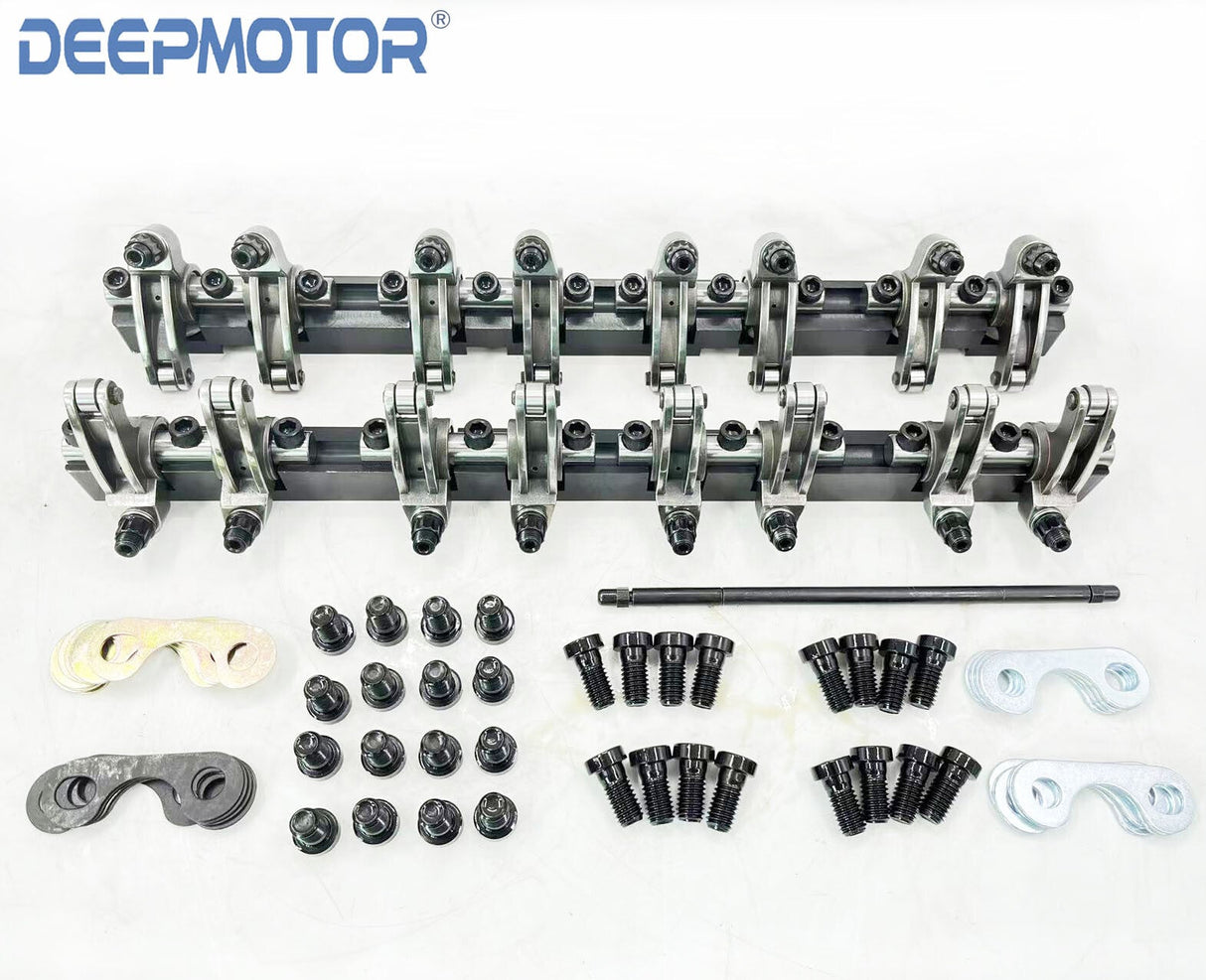 Stainless Steel 1.5 Ratio Shaft Mount Roller Rocker Arms for Chevy SBC 350 400
