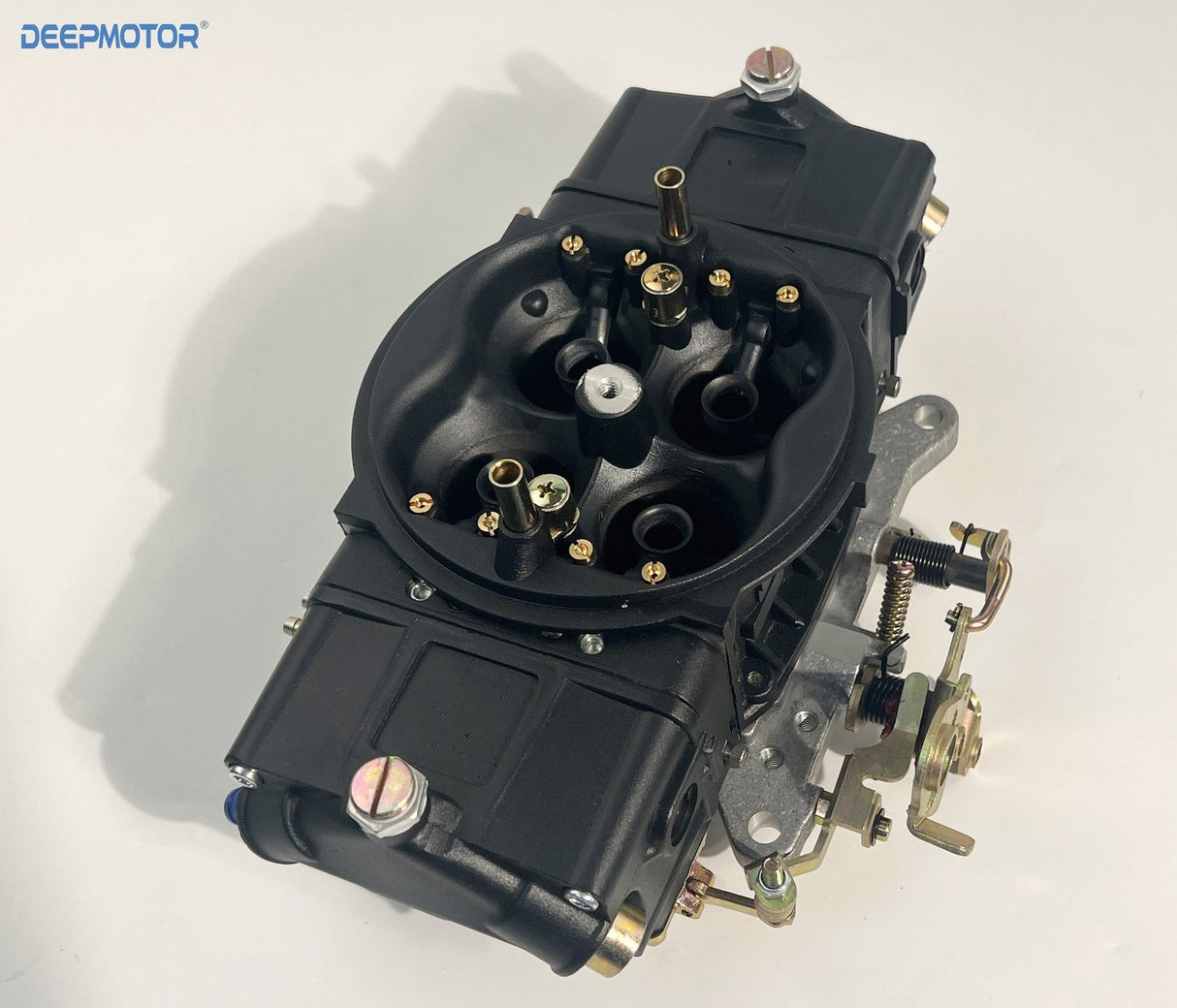 Deepmotor Aluminum 850 CFM Carburetor Double Pumper Mechanical Secondary 4150
