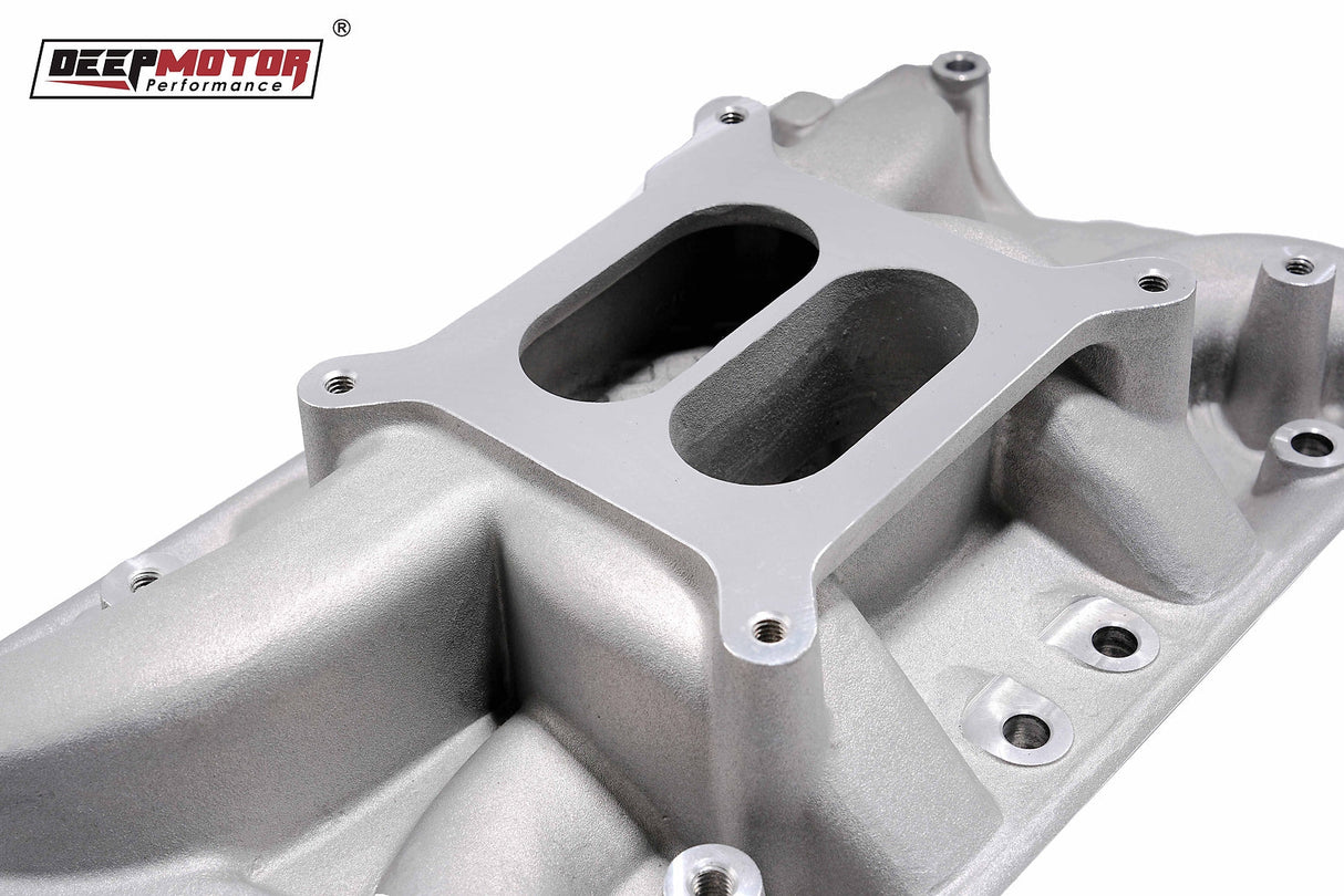Deepmotor SBF Intake Manifold for Small Block Ford SBF 260 289 302 Dual Plane