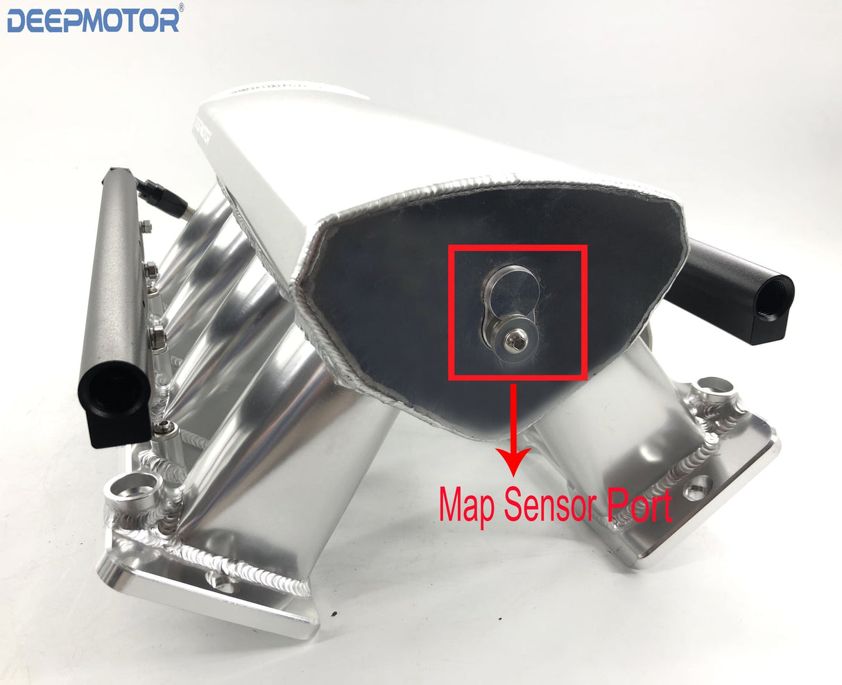 LS3 L92 102mm Rectangular Port Intake Manifold w/MAP Sensor Provision+ Fuel Rail