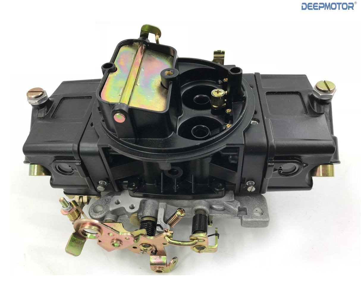 Aluminum 750 CFM Carburetor Double Pumper Mechanical Secondary with Manual Choke