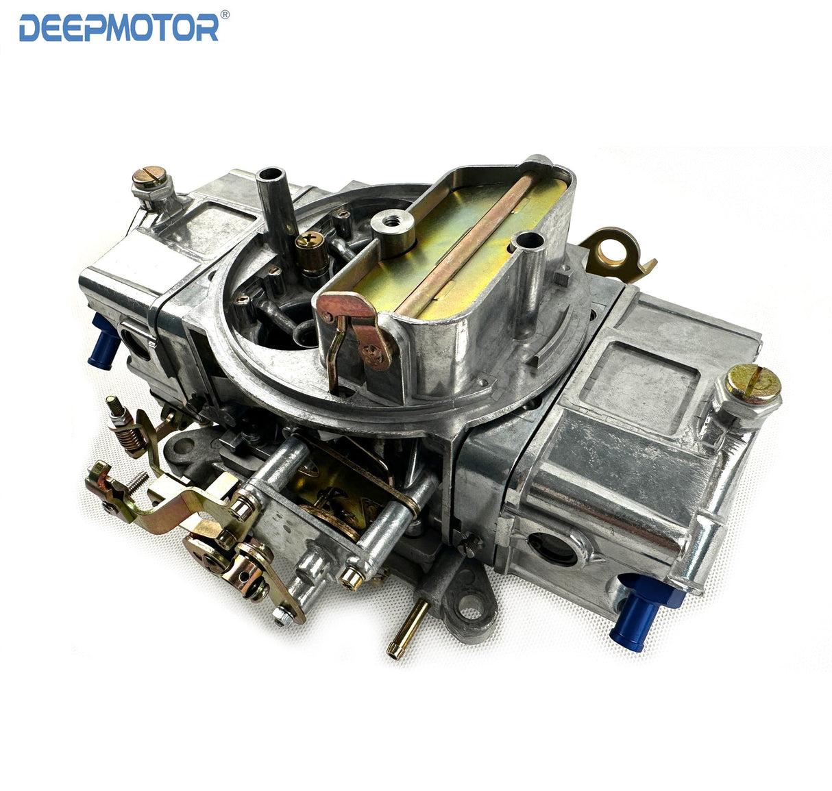 Aluminum 750 CFM Carburetor Double Pumper Mechanical Secondary with Manual Choke