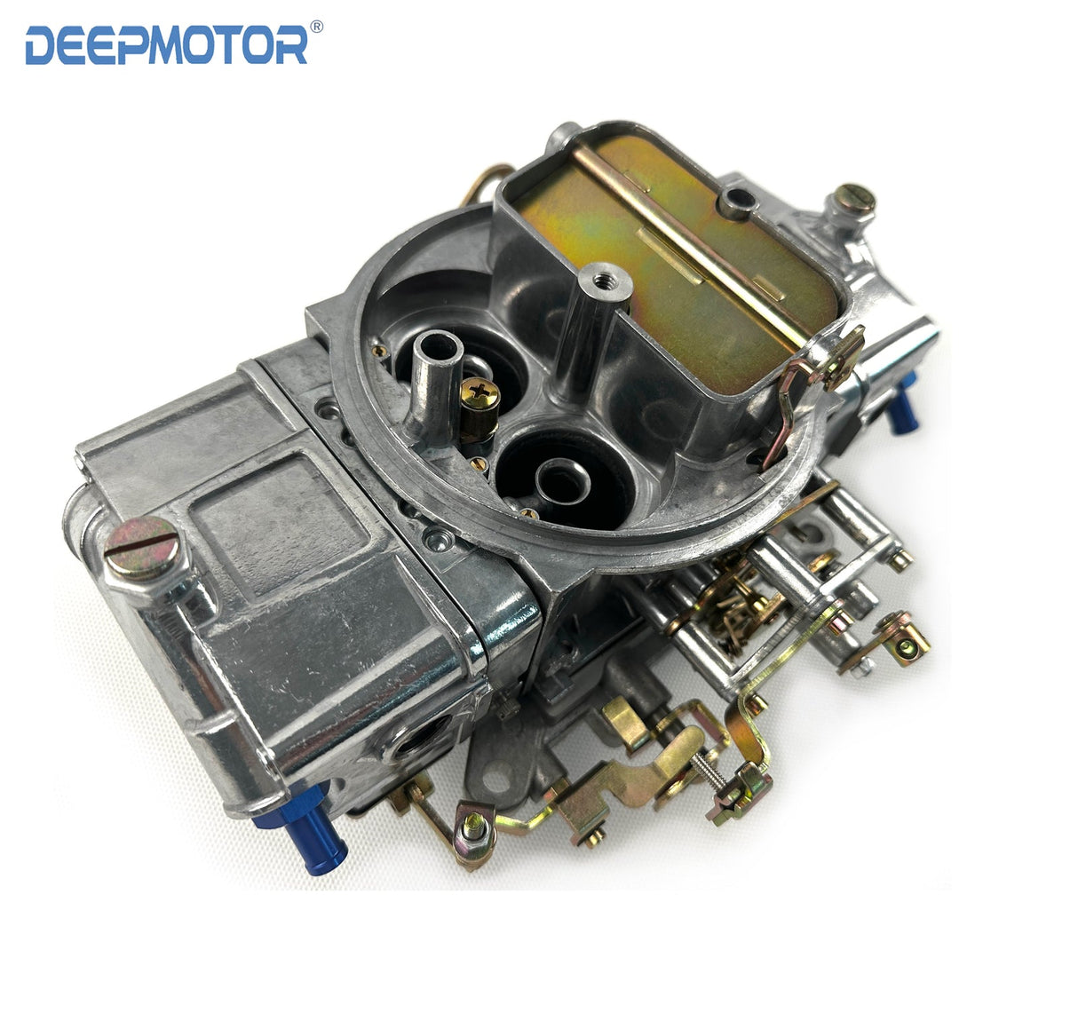 Aluminum 750 CFM Carburetor Double Pumper Mechanical Secondary with Manual Choke