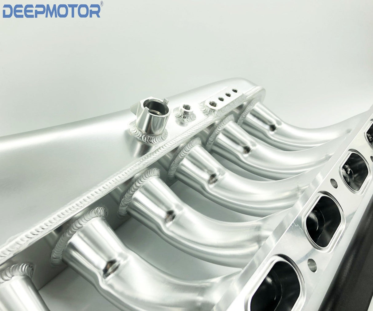 Deepmotor Billet 90mm Intake manifold Fuel Rail Throttle body for M50 M52 silver