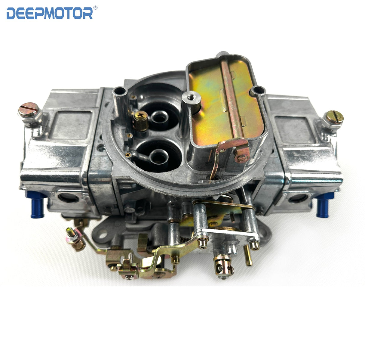 Aluminum 750 CFM Carburetor Double Pumper Mechanical Secondary with Manual Choke
