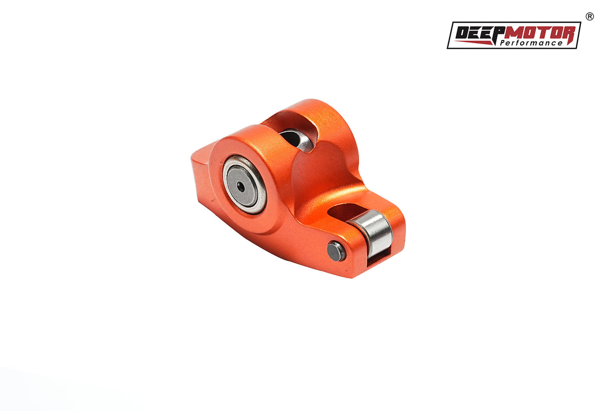 Deepmotor 2024-T6 Aluminum 1.5 Ratio 3/8'' Roller Rocker Arms for Chevy SBC 350
