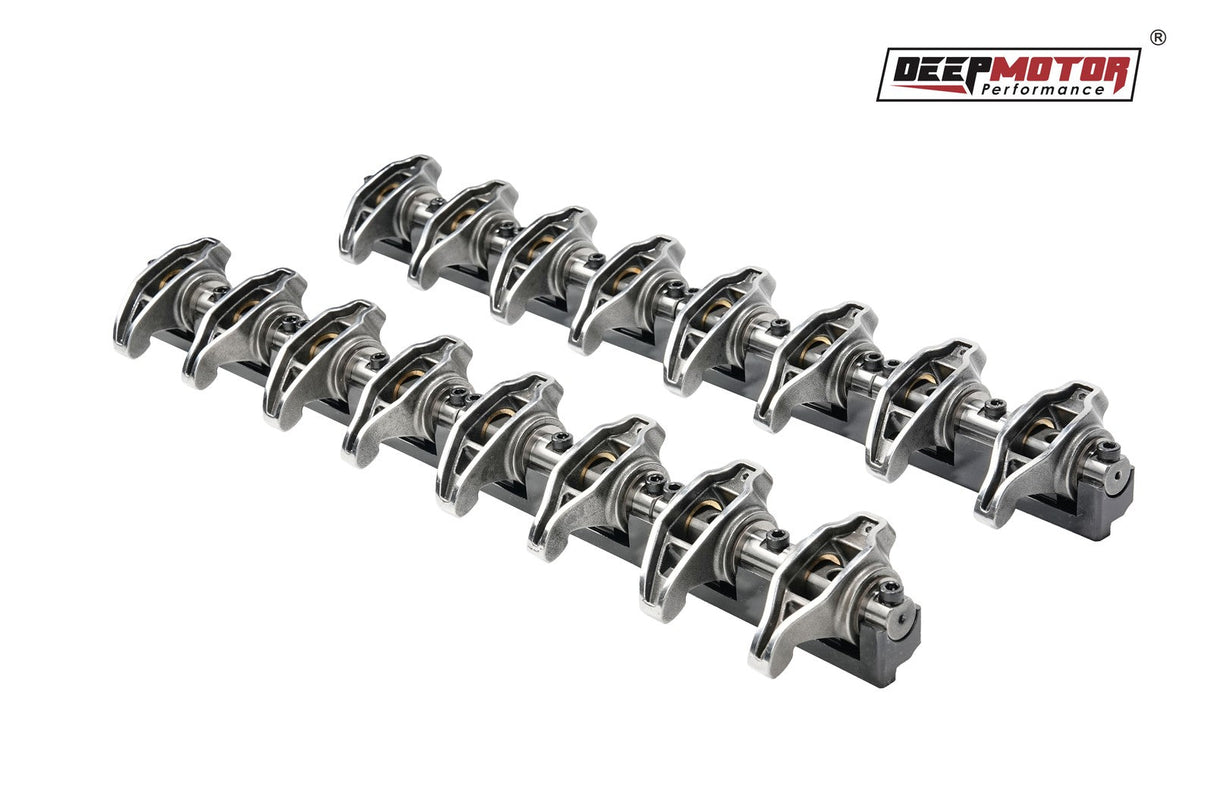 1.7 Ratio Shaft Mount Rocker Arm with Upgraded Trunion Kit Installed for LS3 L92