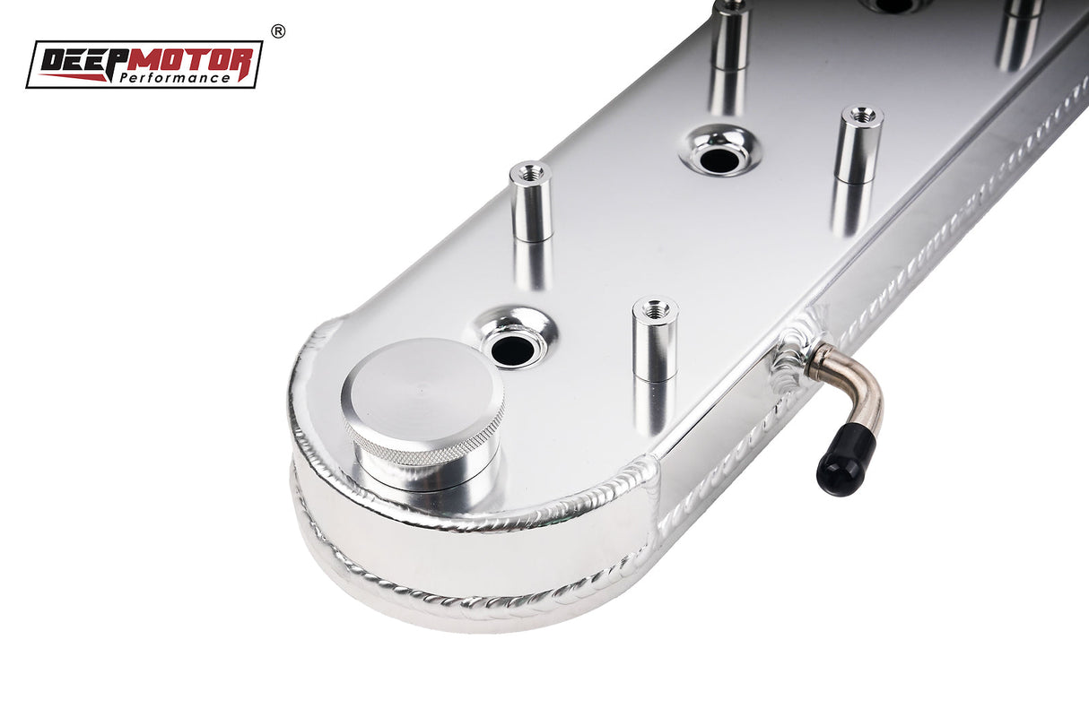 LS Fabricated Valve Covers with Baffle Coil Mounts for LS1 LS2 LS3 LS6 5.3 6.0