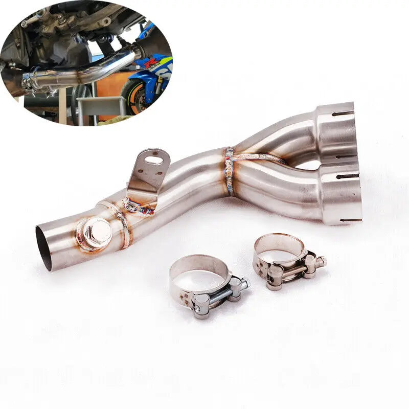(06-19) Yamaha YZF-R6 R600 304SS 3" Catless Y-Pipe Kit