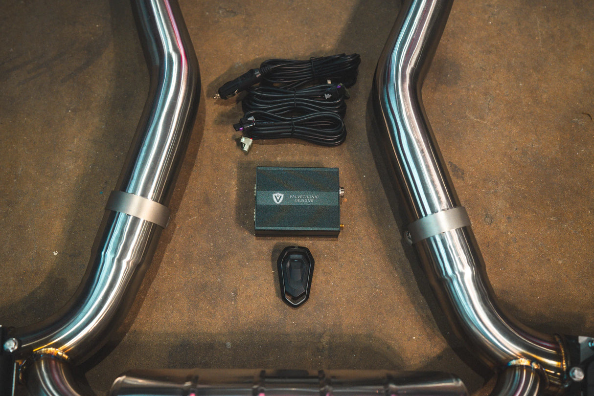 Valvetronic Designs® BMW Z4 M40i G29 Valved Sport Cat-Back Exhaust with 4" OD Tips