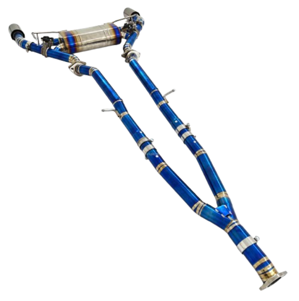 Infiniti Q50/Q60 3.0L V37 VR30DT 3" Blue Titanium Cat-Back Exhaust