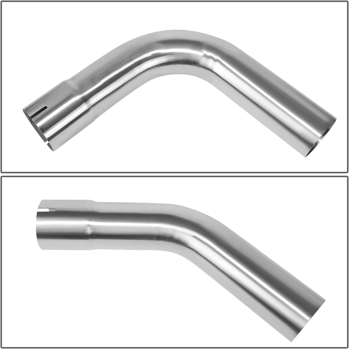 Kingman Speed® Universal Stainless Steel DIY Custom Exhaust Tubing Straight & U-Bend Kit