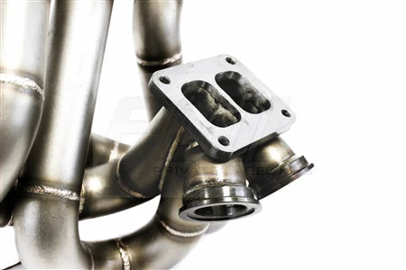 PLM® Power Driven T4 Top Mount Turbo Manifold with Dual Wastegates B-Series B16 B18 B20