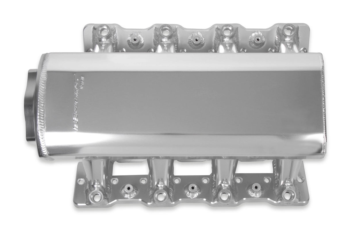 Holley® #822111-1 GM LS3/L92 Hi-Ram Sheet Metal Fabricated Intake Manifold for 102mm Throttle Body