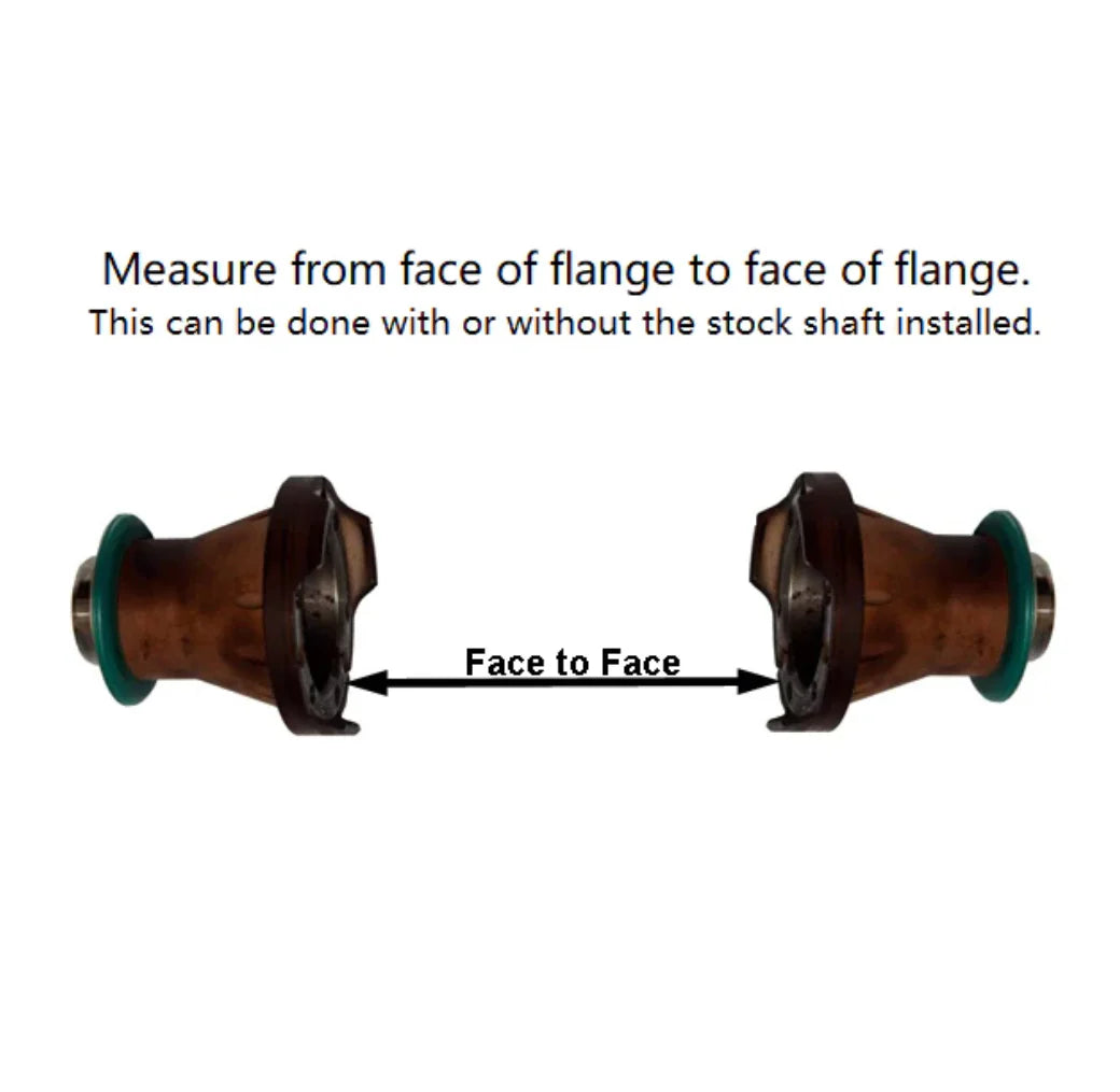 East Coast Driveline® (05-10) Commander/Grand Cherokee AWD/4WD Front CV Style Driveshaft