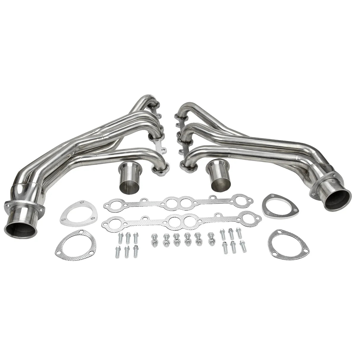 Flashark® (63-81) Chevrolet Corvette 5.7L SBC Long Tube Exhaust Headers