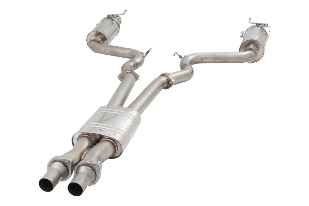 XForce (15-17) Mustang GT Fastback 304SS 3" Cat-Back Exhaust with 4" OD Tips