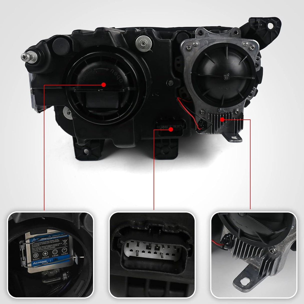 15-23 Dodge Challenger Xenon Head Lights (SXT, R/T, T/A, SRT, 392)