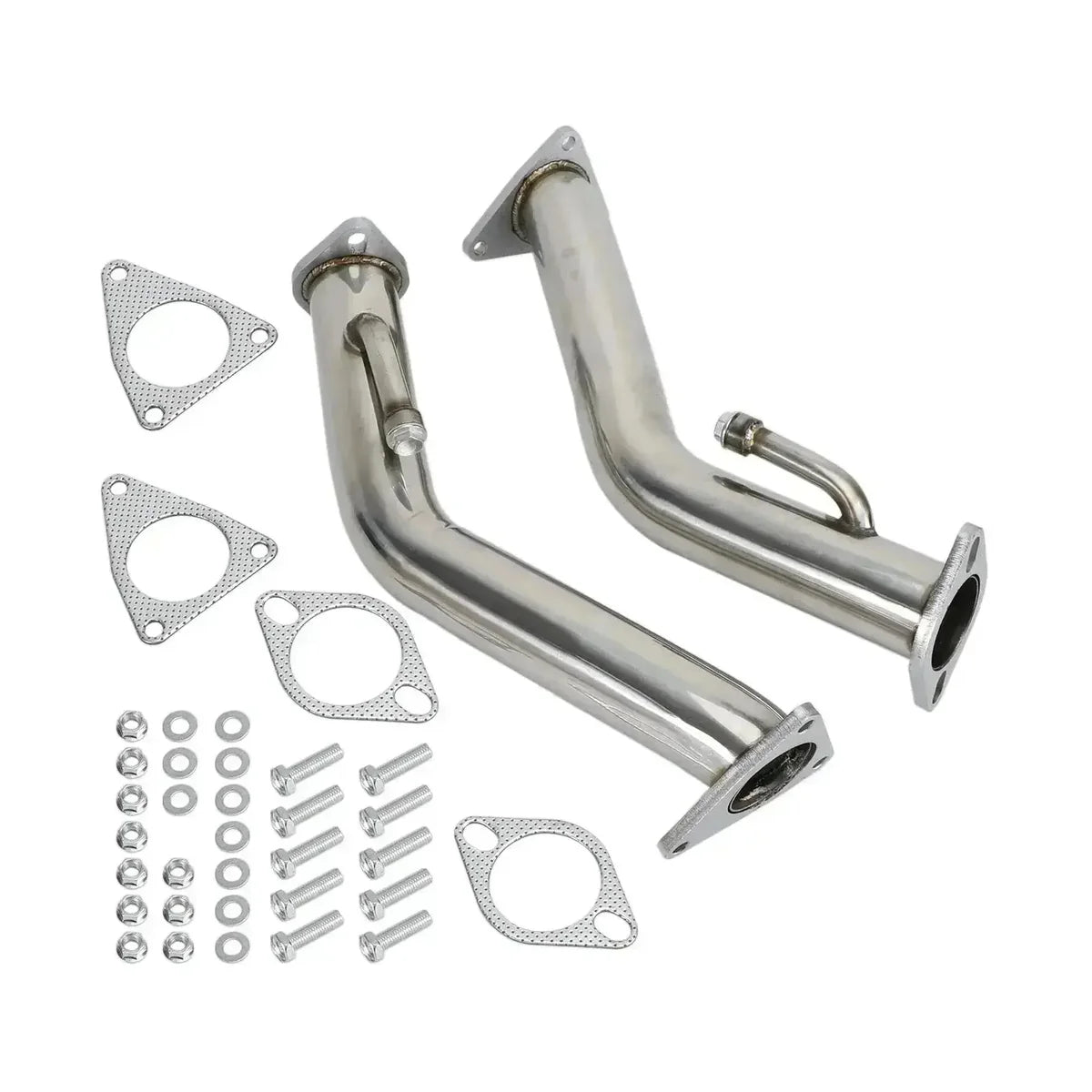 08-15 Infiniti G37/Q50/Q60 VQ37 3" Catless Exhaust Down Pipes