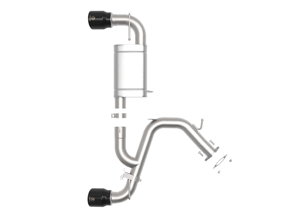 Takeda® (21-22) Hyundai Veloster N 304SS 3" Axle-Back Exhaust System