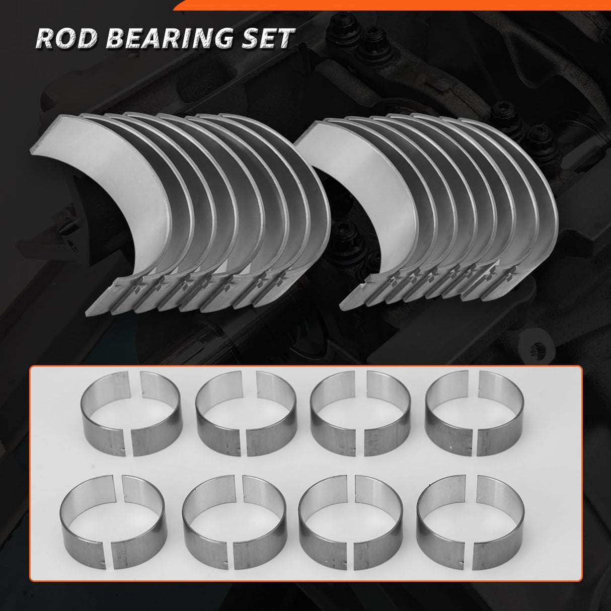 MS2199P/CB663P GM LS1/LS2/LS3/LS6/LS7 Main/Connecting Bearing